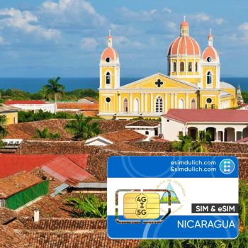 Sim Du Lịch Nicaragua 15 Ngày Tốc Độ Cao